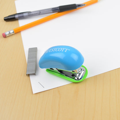 Westcott Mini Anti-Microbial Stapler with Staples Assorted Colors (14218-PARENT) - World’s Favorite Scissors