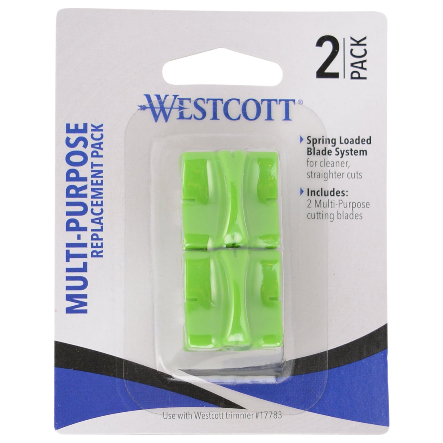 Westcott Multi-Purpose Replacement 2pk (01050-PARENT) - World’s Favorite Scissors