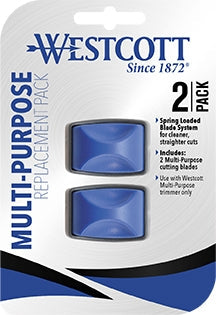 Westcott Multi-Purpose Replacement Blades 2 Pack (16697)