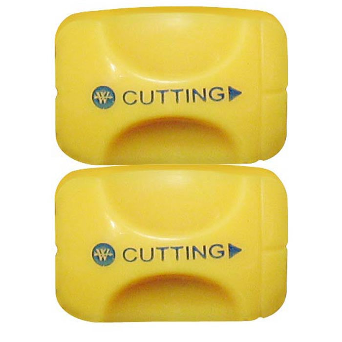 Westcott Paper Trimmer Titanium Bonded Replacement Cutting Blades Yellow (Pack of 2) - World’s Favorite Scissors