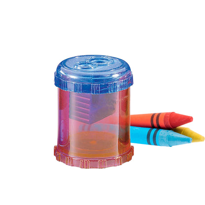 Westcott Plastic Manual Pencil and Crayon Sharpener Assorted Colors (12202) - World’s Favorite Scissors