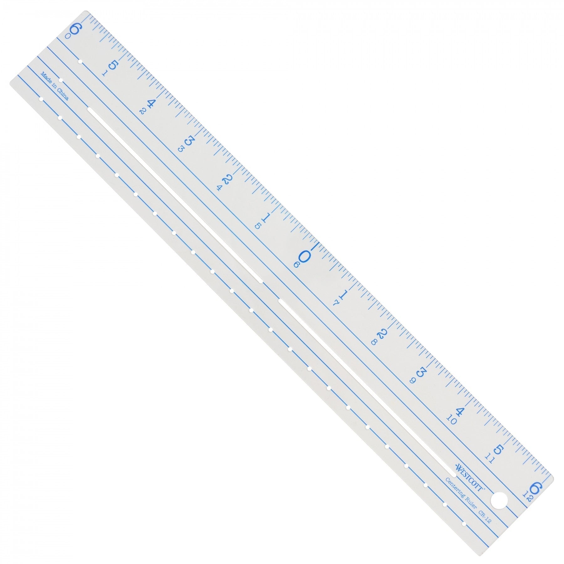 Westcott Plastic Ruler 12