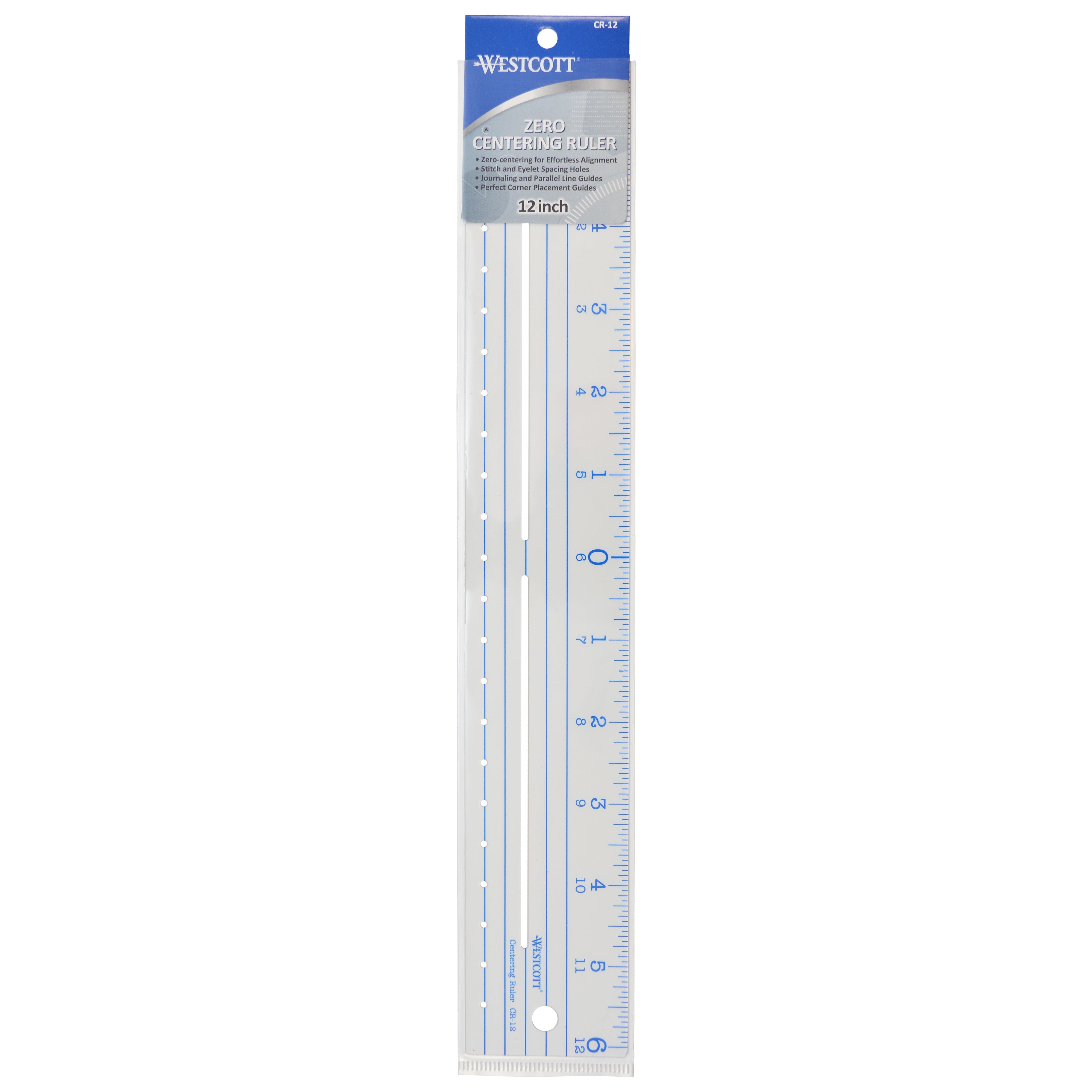 Westcott Plastic Ruler 12
