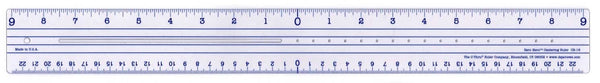 Westcott Plastic Zero Centering 18-Inch Ruler (CR-18) – westcottbrand