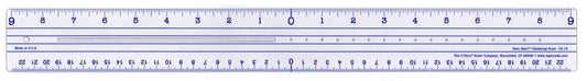 Westcott Plastic Zero Centering 18-Inch Ruler (CR-18)