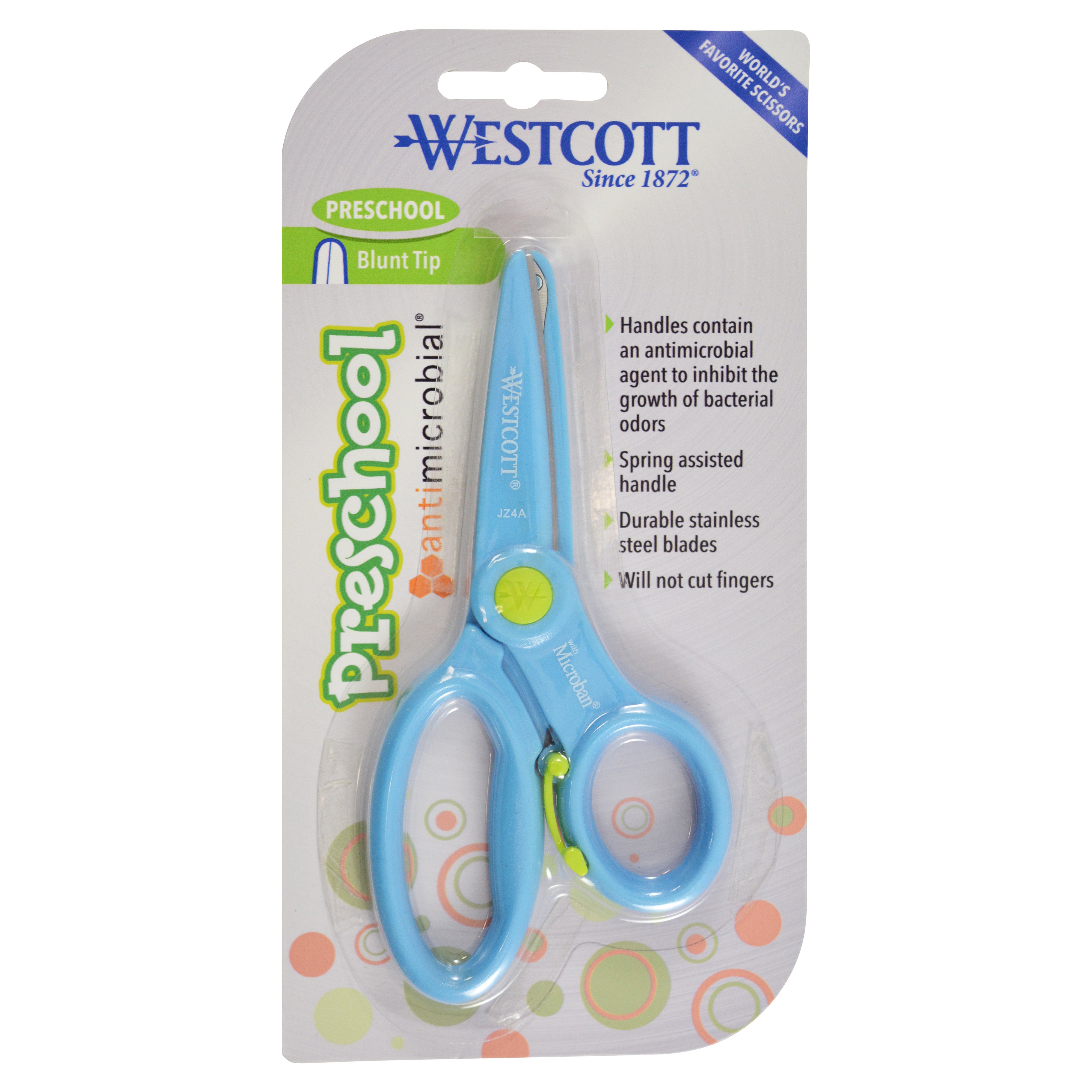 Westcott Preschool Training Scissors, Assorted Colors (15663 ...