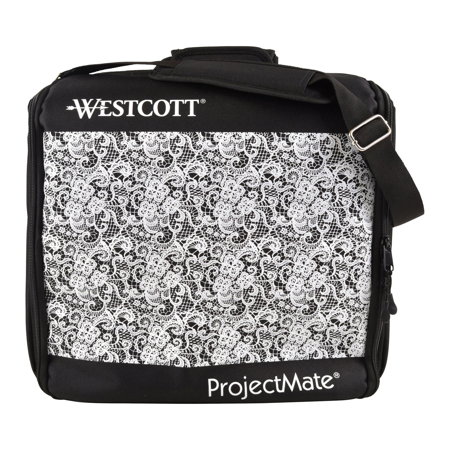 Westcott ProjectMate Craft Storage Bag/WorkStation Black/Teal (67419-PARENT) - World’s Favorite Scissors