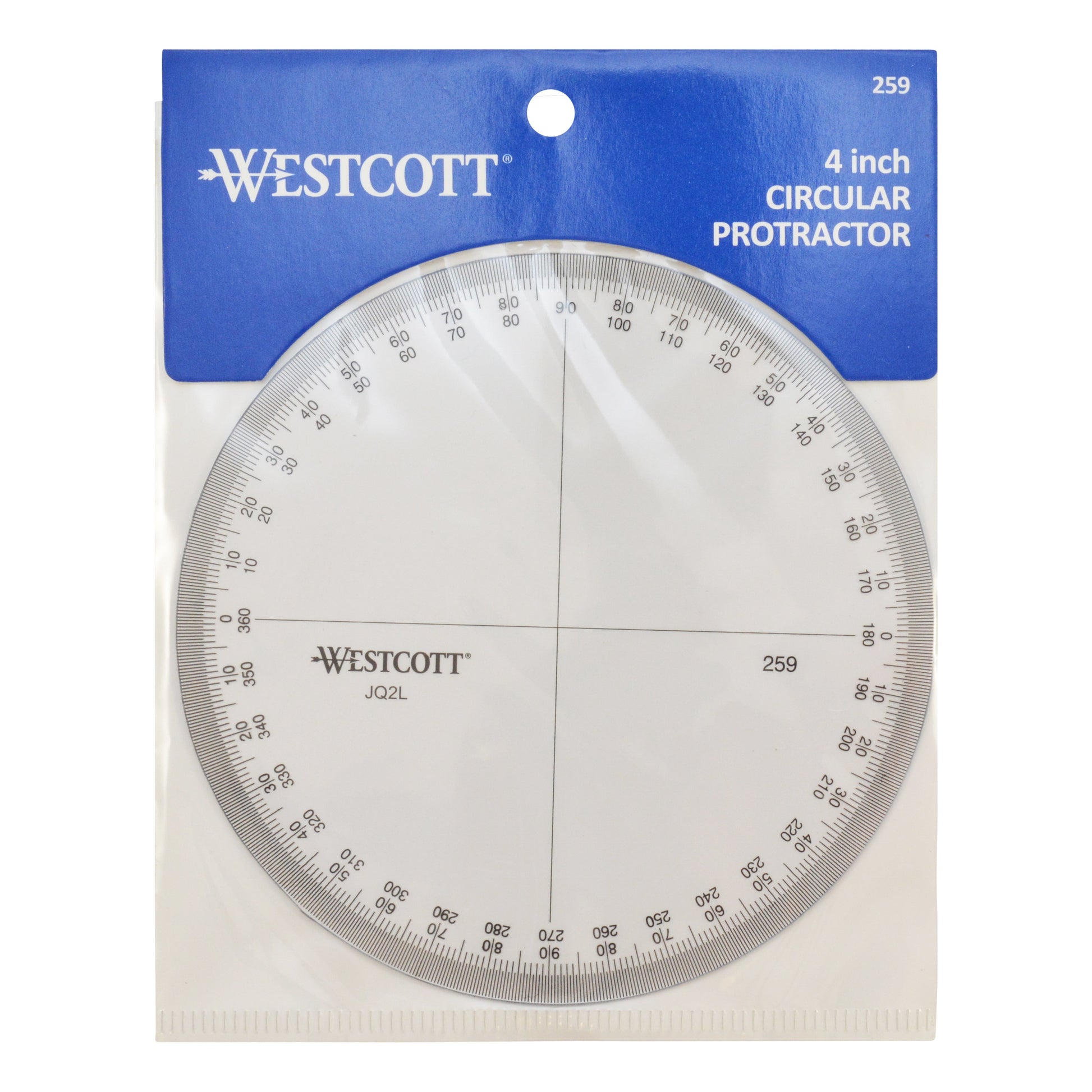 Westcott protractor Measuring Tool (259) - World’s Favorite Scissors