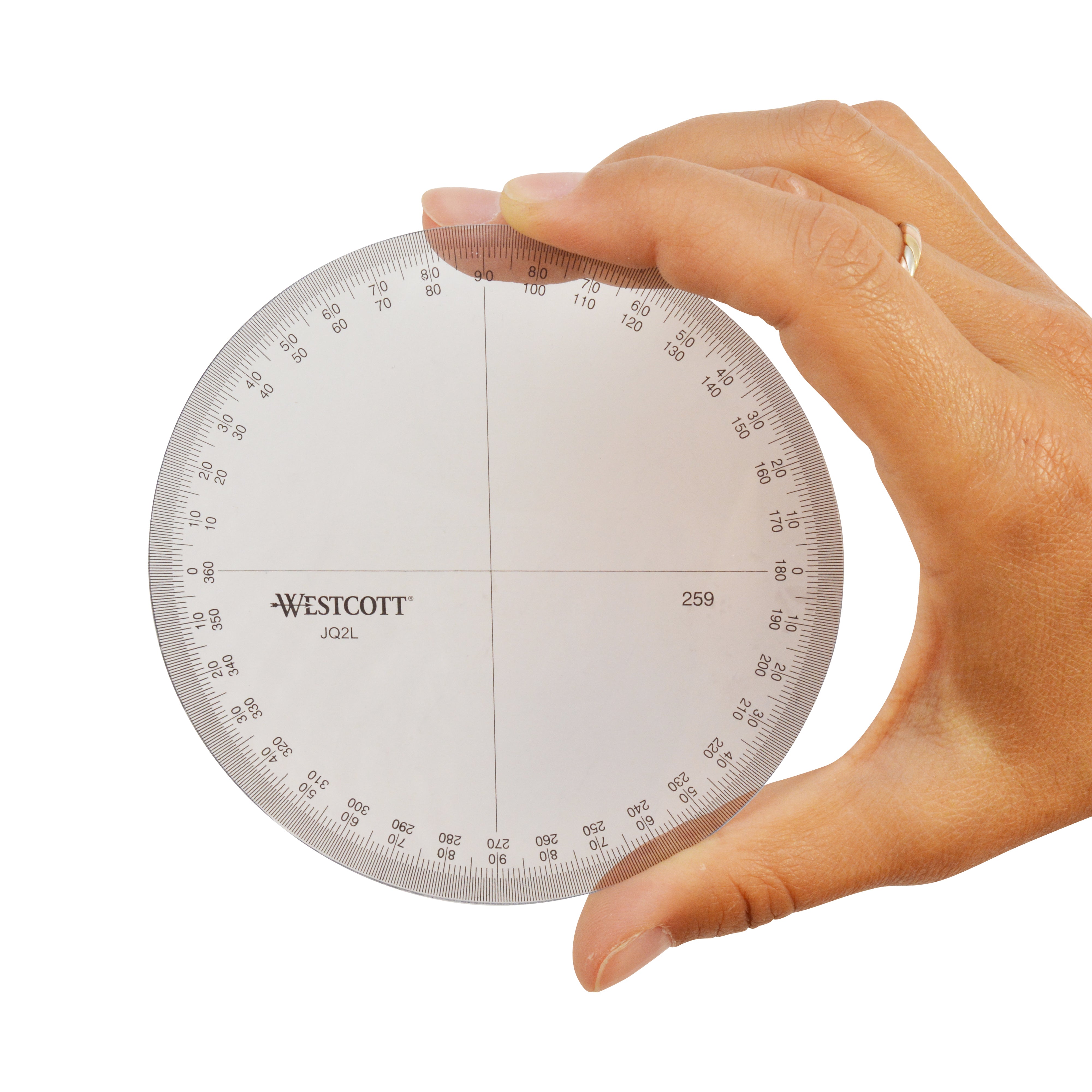 Westcott protractor Measuring Tool (259) – westcottbrand