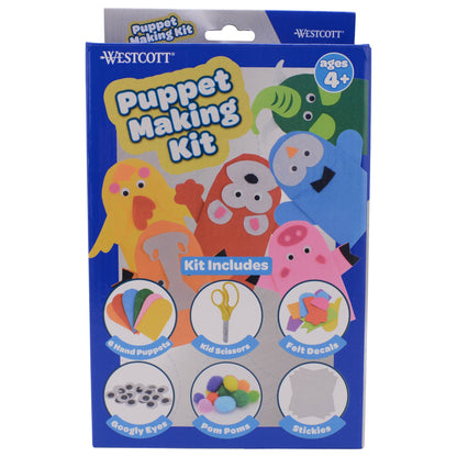 Westcott Puppet Making Kit for Kids 6 Project Sets (00982-PARENT) - World’s Favorite Scissors