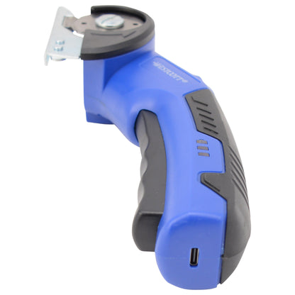 Westcott Rechargeable Electric Scissors Cordless Power with Built-In Battery Stainless Steel Blades Cut Up to 1/4’’
