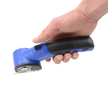Westcott Rechargeable Electric Scissors Cordless Power with Built-In Battery Stainless Steel Blades Cut Up to 1/4’’