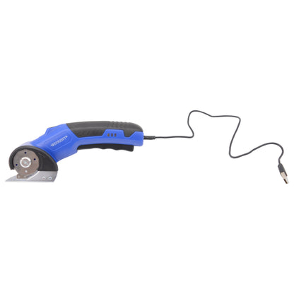 Westcott Rechargeable Electric Scissors Cordless Power with Built-In Battery Stainless Steel Blades Cut Up to 1/4’’