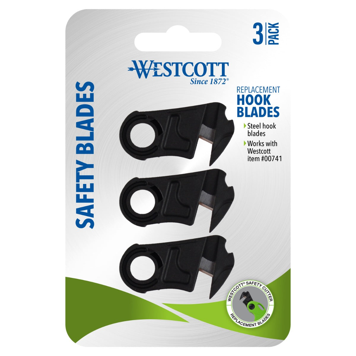 Westcott Replacement Rear Blade for Fold Out Steel Film Cutter (00742)