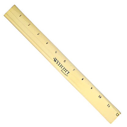 Westcott Ruler with Double Brass Edge 12-Inch (05221) - 1