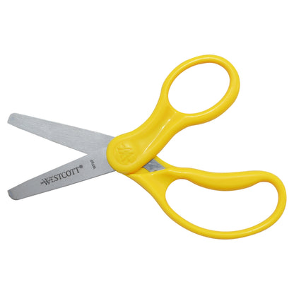 Westcott School Left and Right Handed Kids 5’’ Scissors Blunt 6 Pack (16454)