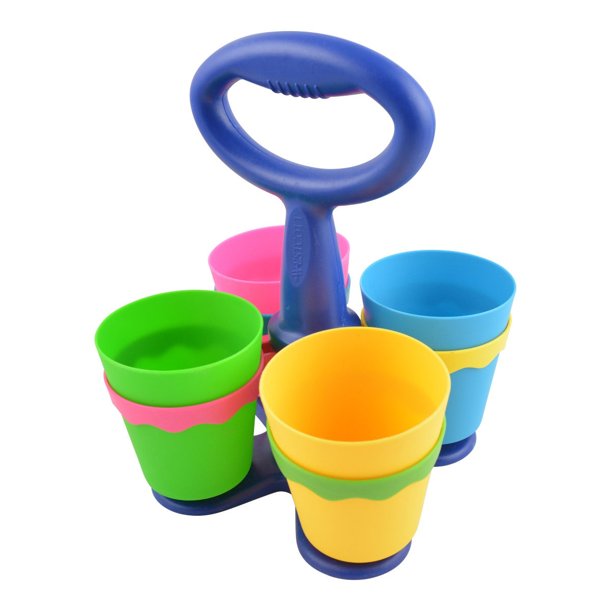 Westcott School Scissor Caddy with 24 Pointed 5’’ Kids Scissors Anti-Microbial Protection (14755) - World’s Favorite