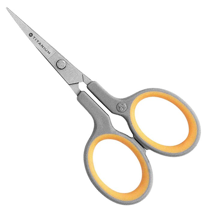 Westcott Sewing Titainum Bonded Straight Embroidery Scissors 4’’ (13866) - World’s Favorite