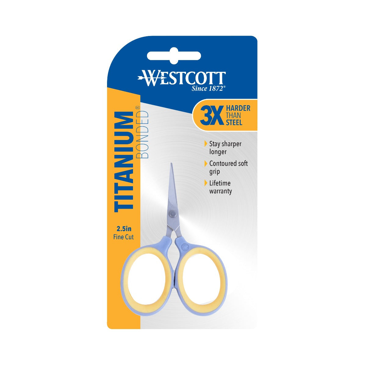 Westcott Sewing Titanium Bonded Fine Cut Scissors 2.5’’ (13867) - World’s Favorite