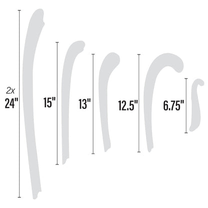 Westcott Ship Curve Set of 6 (SC-66)