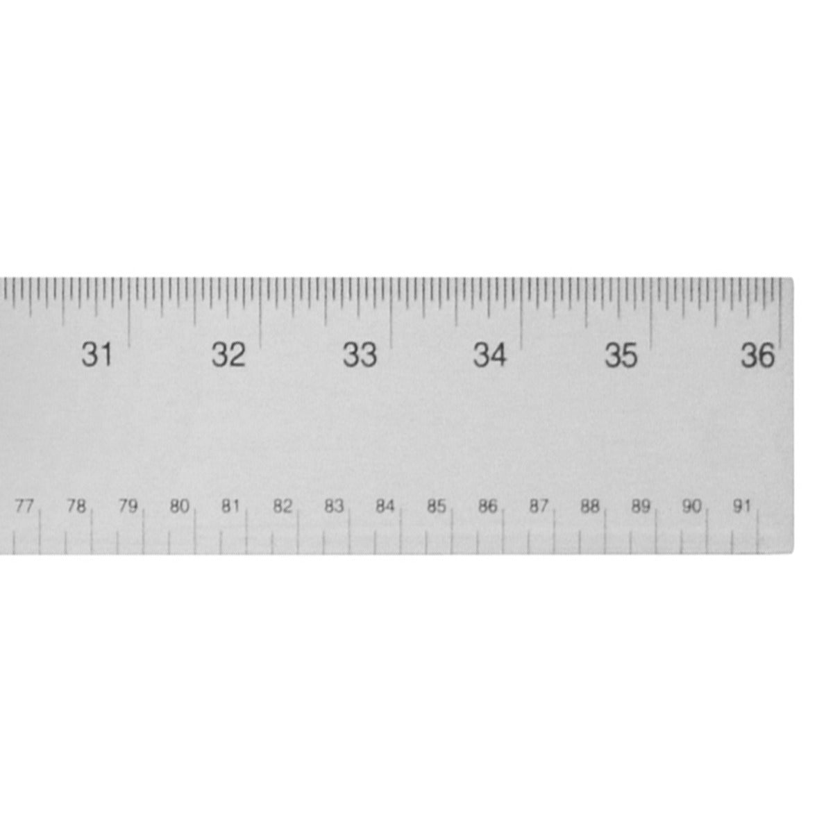Westcott Stainless Steel Cork Backed Ruler, 36