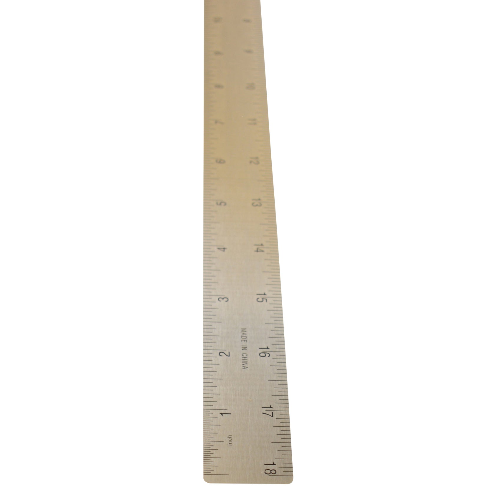 Westcott Stainless Steel Ruler, Zero Center, 36