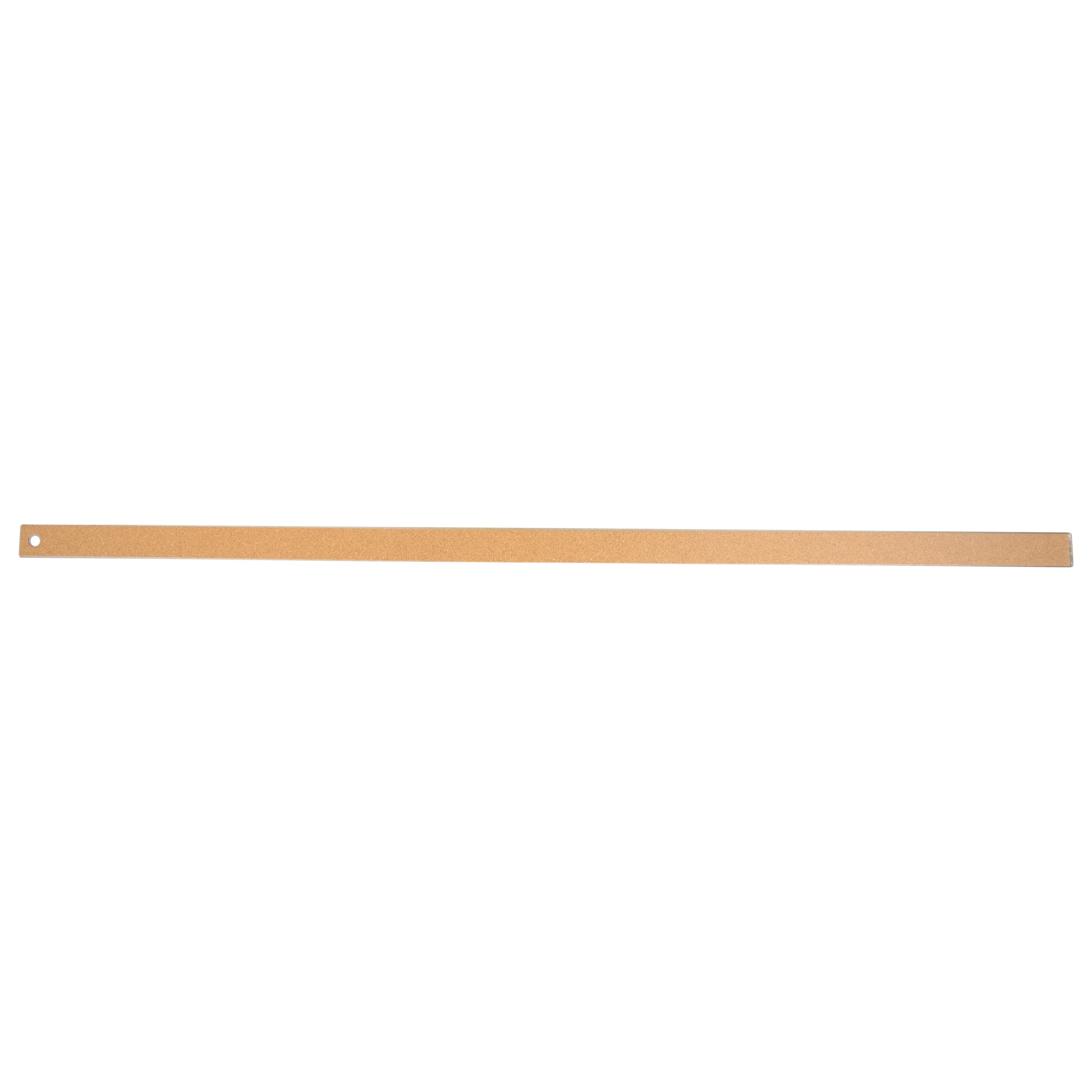 Westcott Stainless Steel Ruler, Zero Center, 36