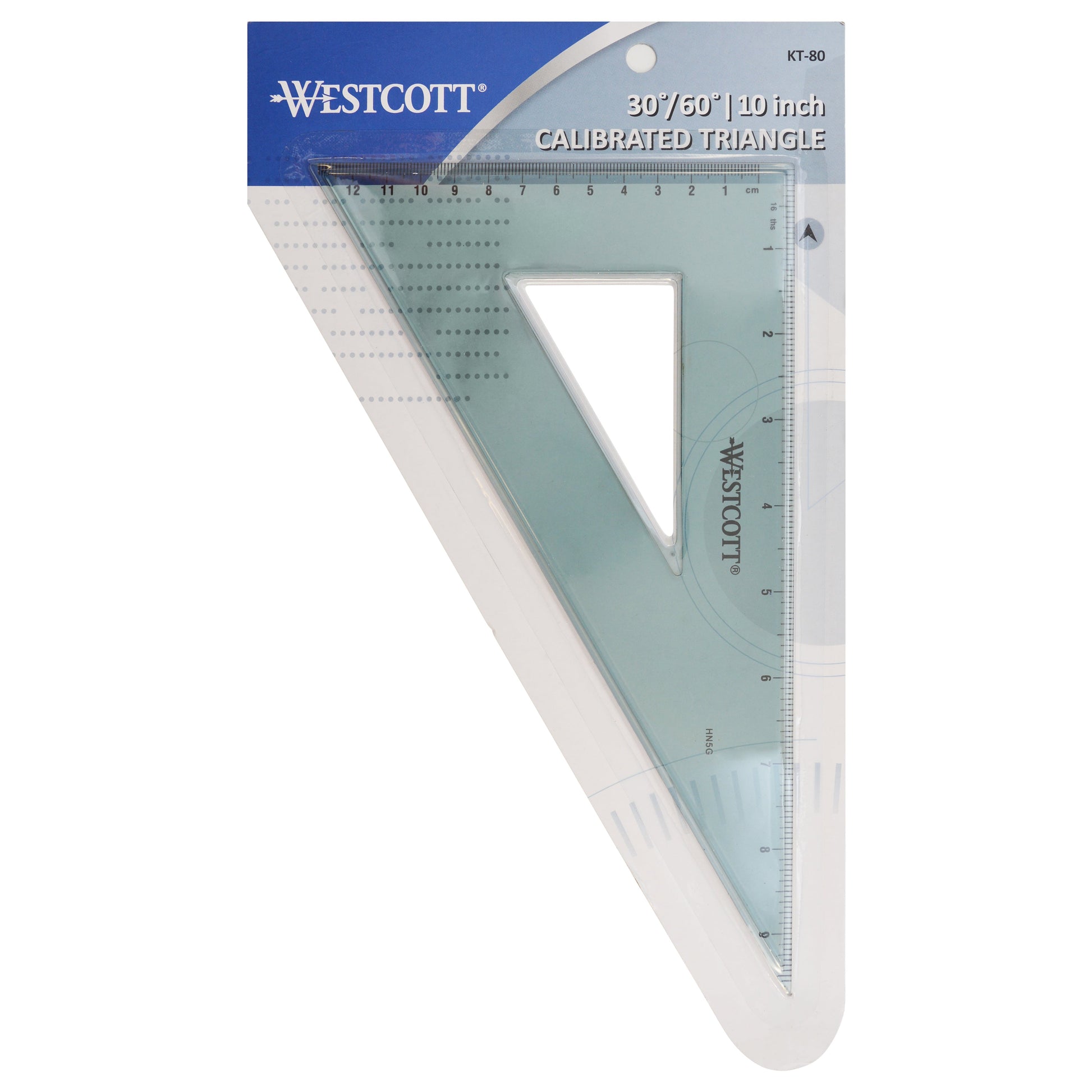 Westcott Student 30/60/90 Triangle 9.75 in (KT-80)