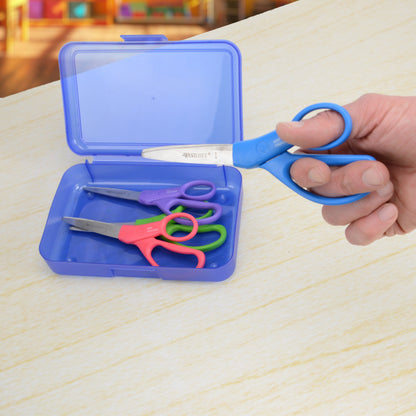 Westcott Student Scissors With Anti-microbial Protection 7-Inch Color Varies (14231) - World’s Favorite