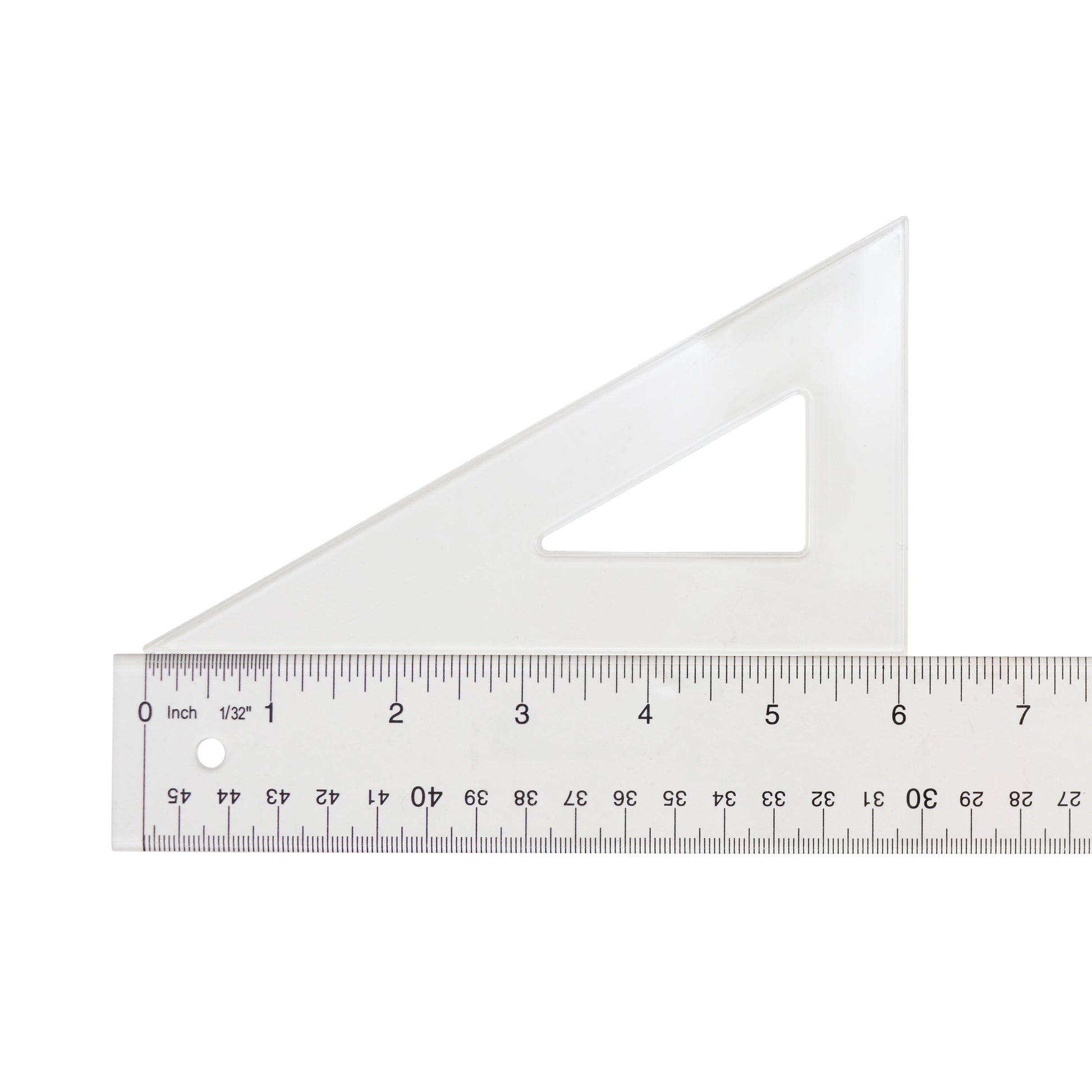 Westcott Styrene Triangle 6’’ 30/60 Degree Transparent (S390-6)