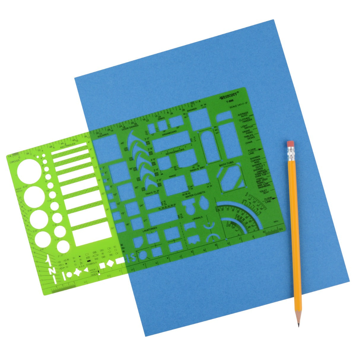 Westcott Technical Drawing Template (T-806)