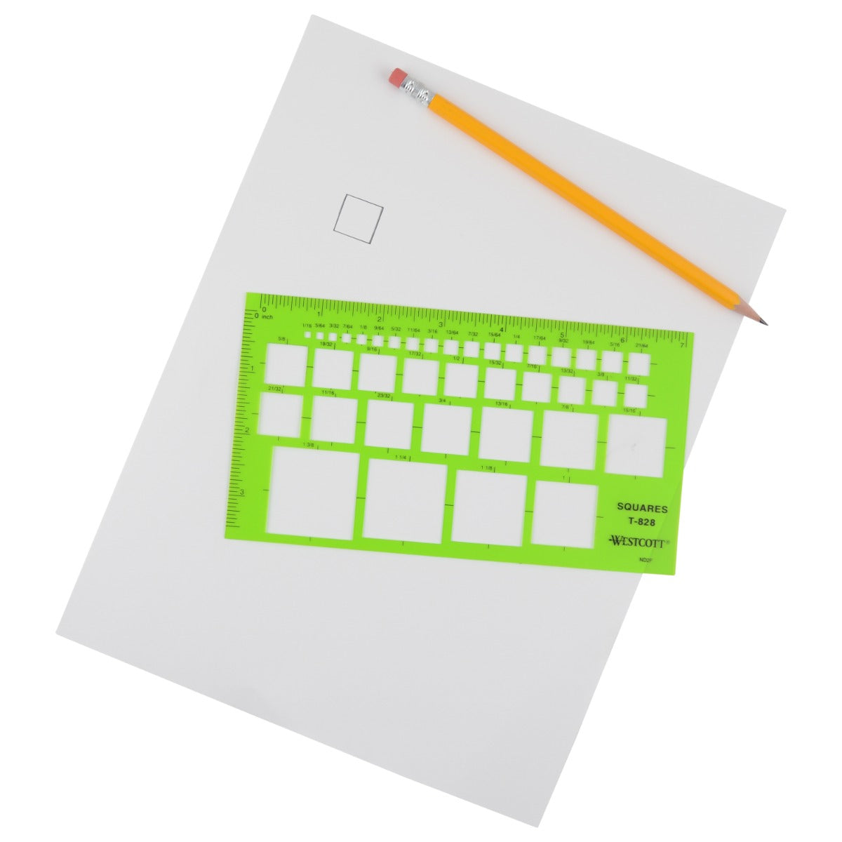 Westcott Technical Squares Drawing and Drafting Template (T828