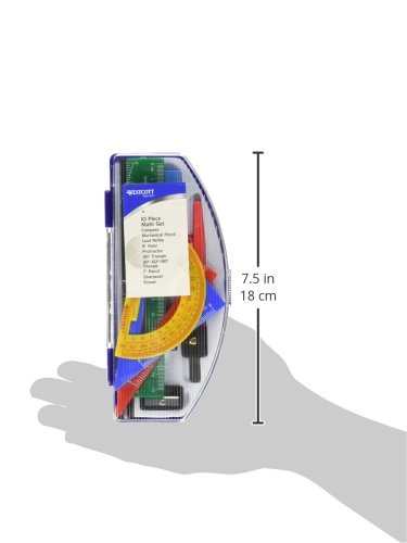 Westcott Ten Piece Math Tool Kit (14552)