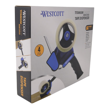 Westcott Titanium Bonded Non-Stick Tape Dispenser (00980) - World’s Favorite Scissors