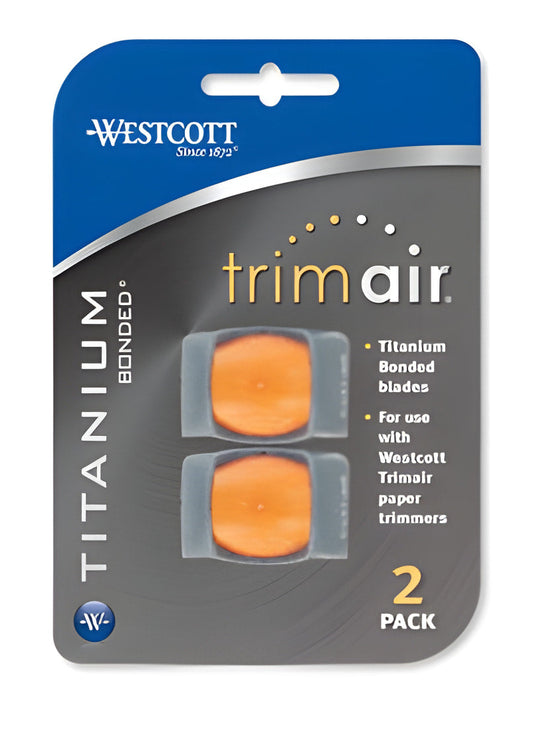 Westcott Trim Air Paper Trimmer Replacement Blades (Pack of 2)