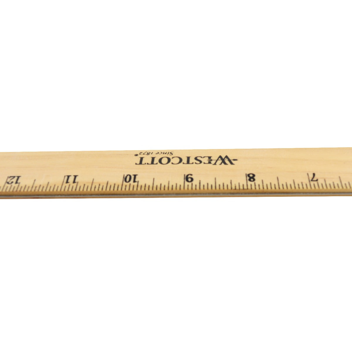 Westcott Wood Ruler with Single Metal Edge 18’’ (05018)