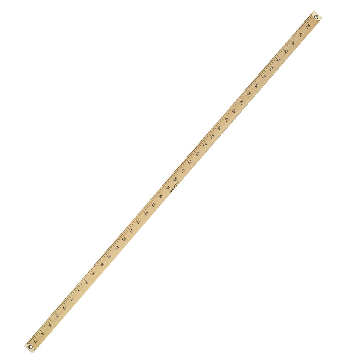 Westcott Wooden Meter Stick With Brass Tips 39 1/2’’ (10432)