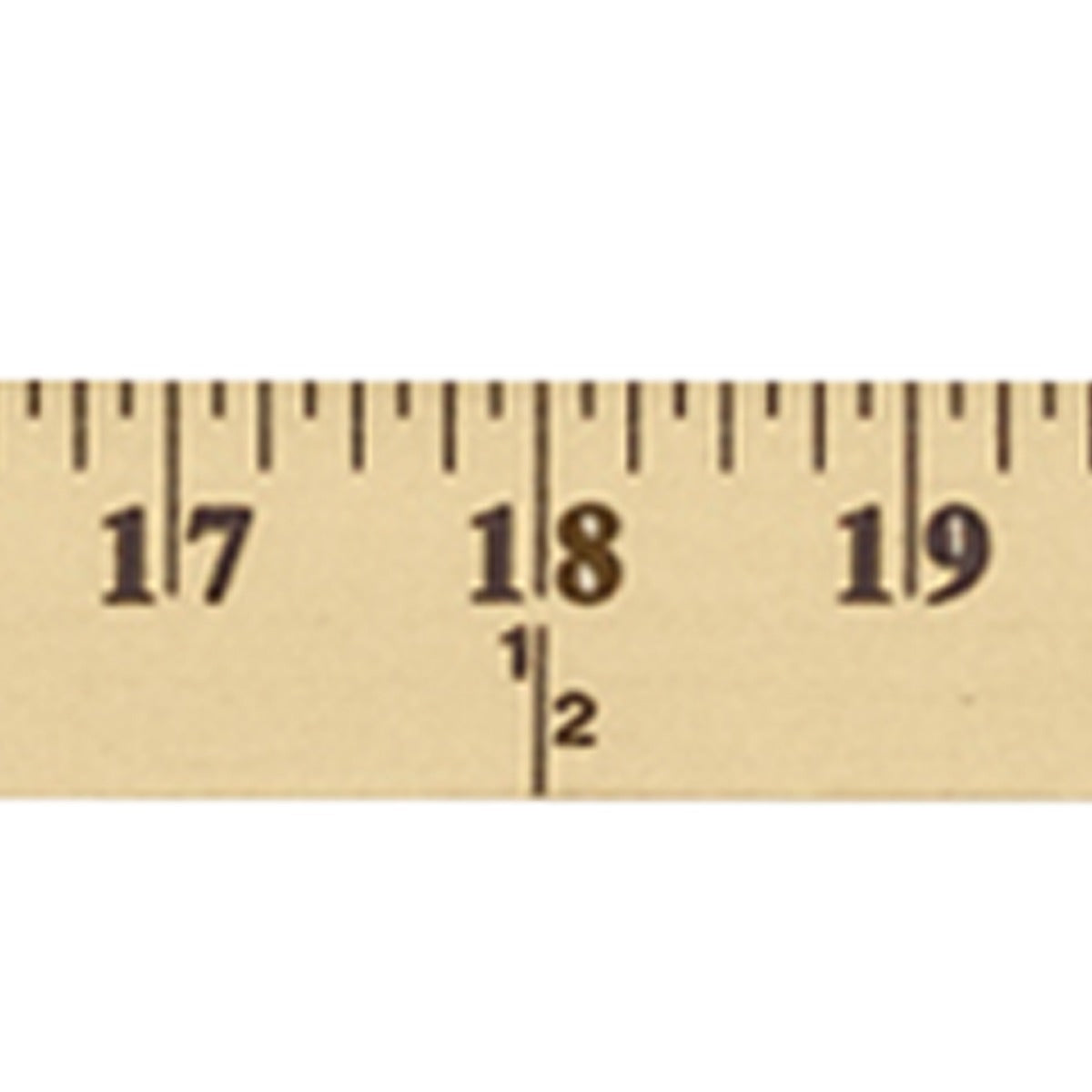 Amazon.com: Westcott 10425 Wood Yardstick with Metal Ends