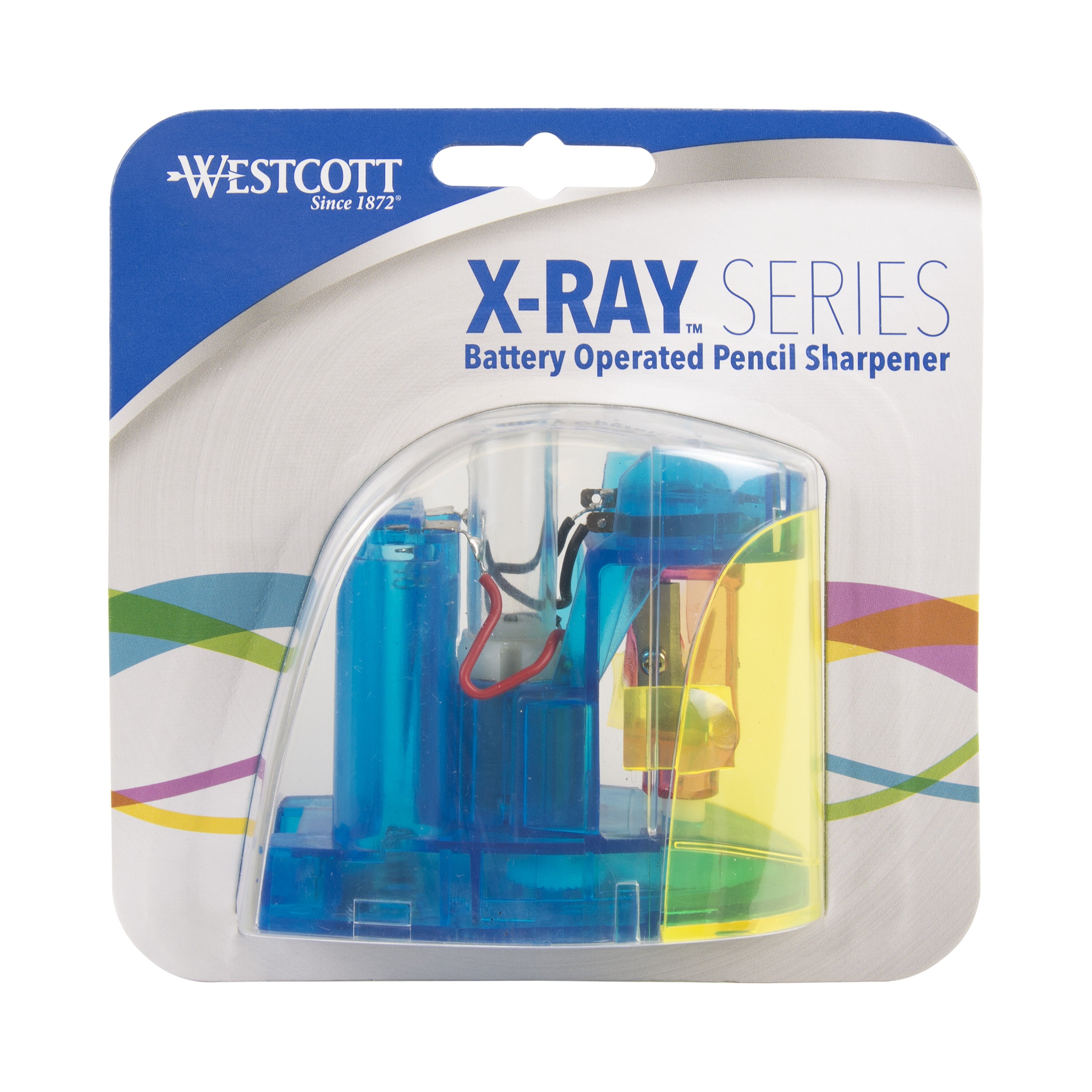 Westcott X-Ray Pencil Sharpener, Assorted Colors (16966